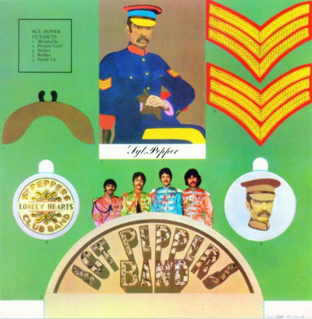 Sgt. Pepper cut out…